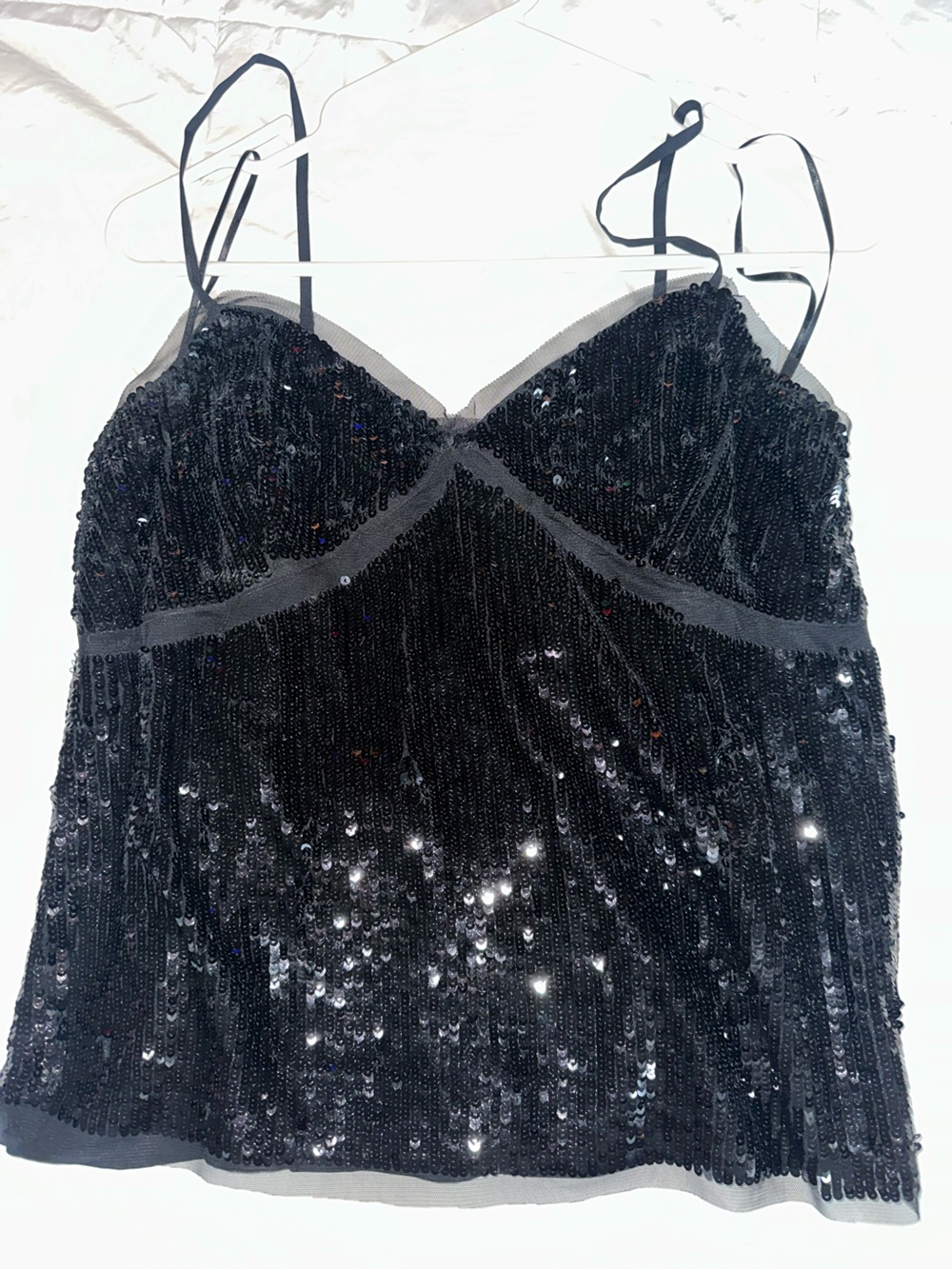 JCrew Sequin party top